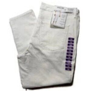 Nine West Women's Gramercy Crop Jeans size 16 slim Fit Soft Touch Twill.